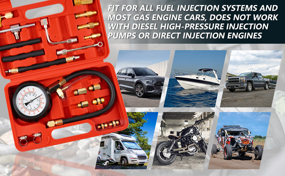 fuel pressure tester kit
