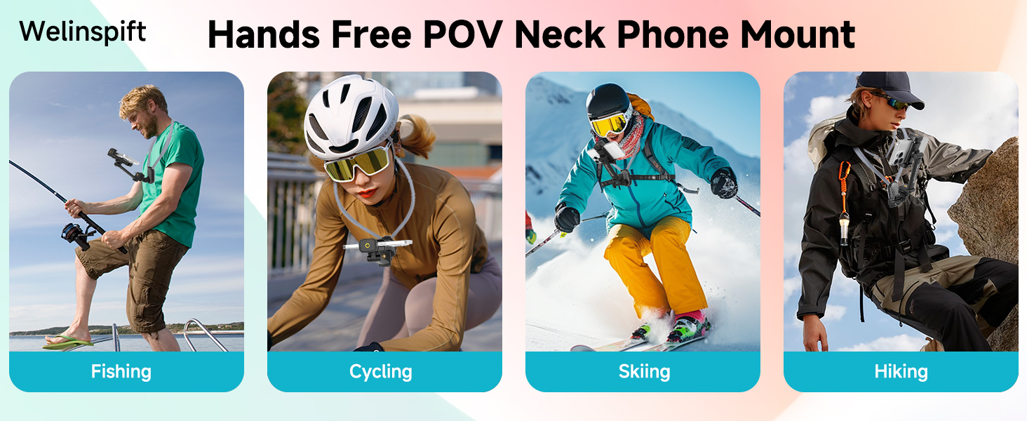 Hands Free POV Neck Phone Mount