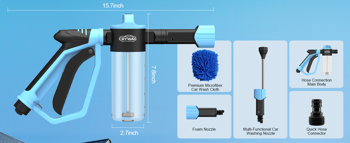 Car Wash Foam Gun