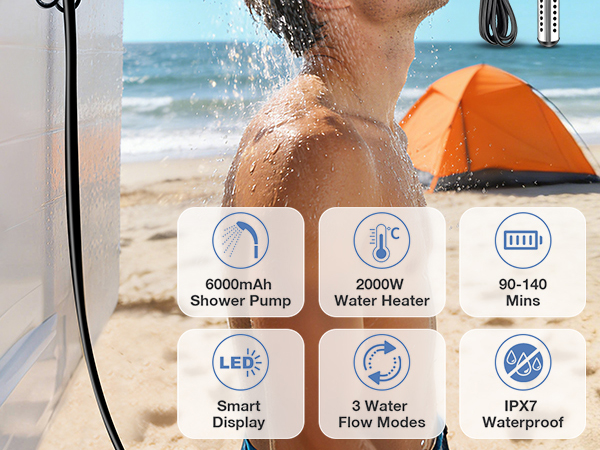 portable shower