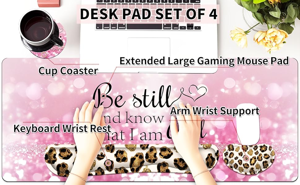 extended large mouse pad DESK MAT MOUSE PAD WITH WRIST REST set LARGE GAMING MOUSE PAD