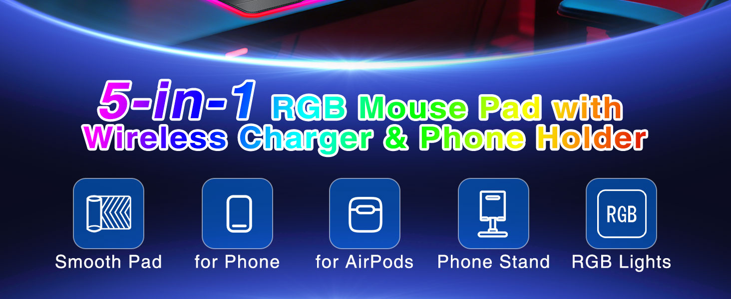 rgb desk pad