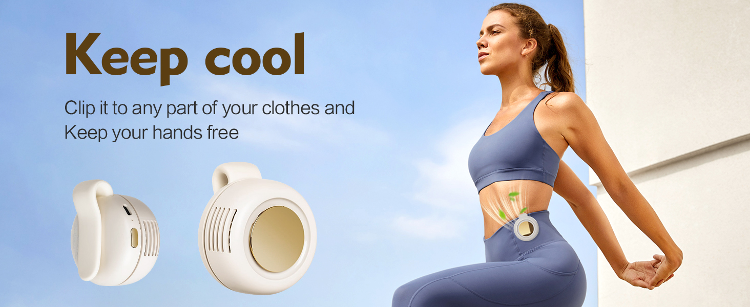 Portable Silent Mini Bladeless Electric Fan