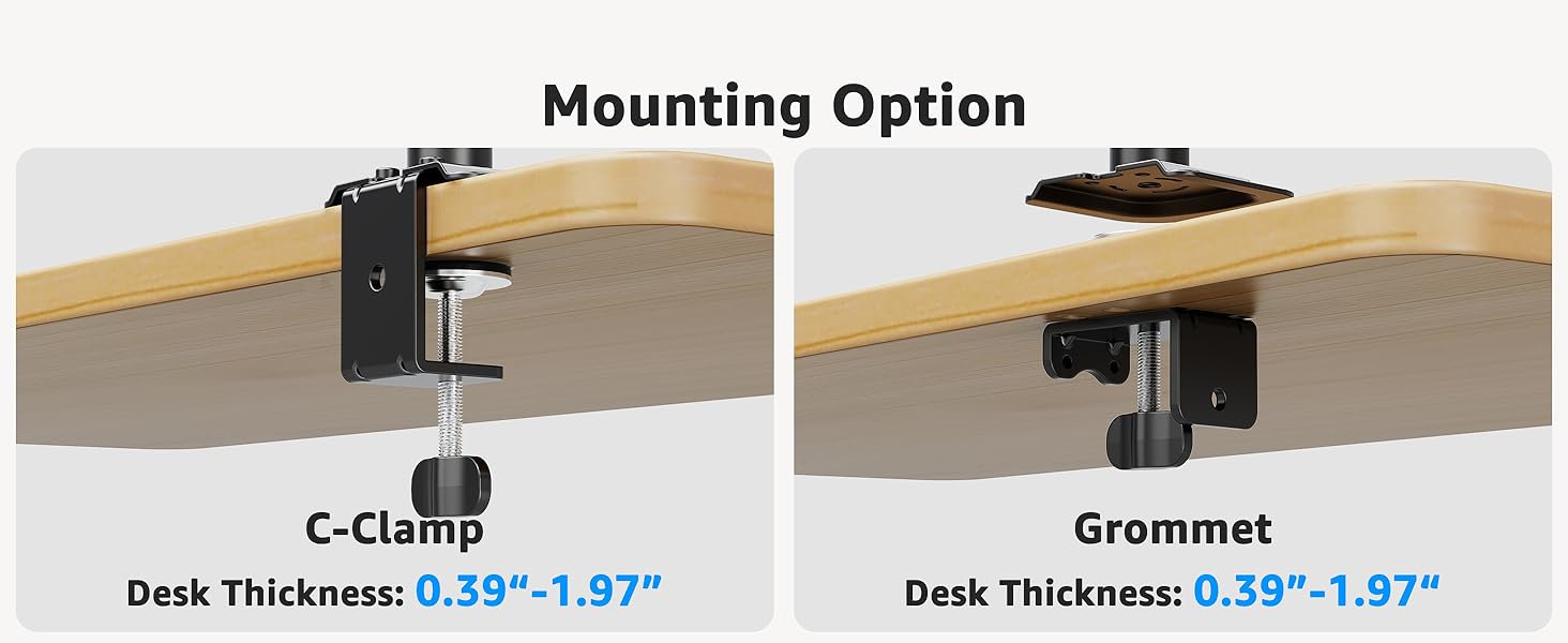 dual monitor stand