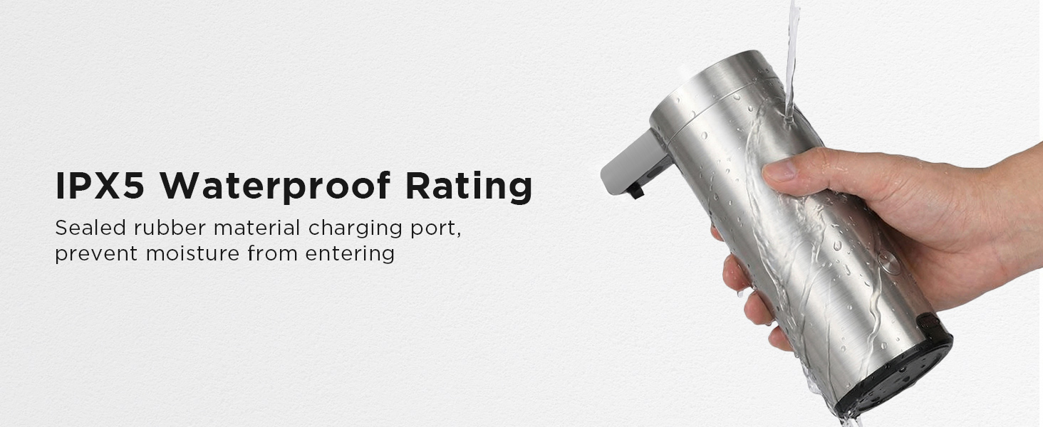 automatic soap dispenser for kitchen sink