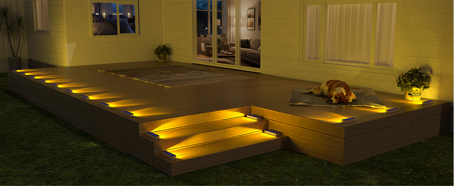 solar dock lights