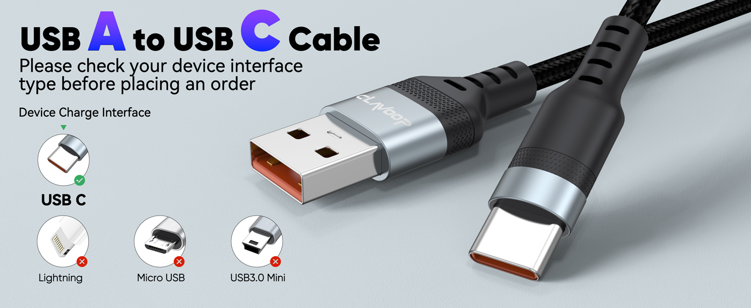 usb c cable long 15ft/25ft