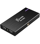 j5create 4K Game Video Capture Card with PD 60W Pass-Through Charging, Stream and Record 4K Video...