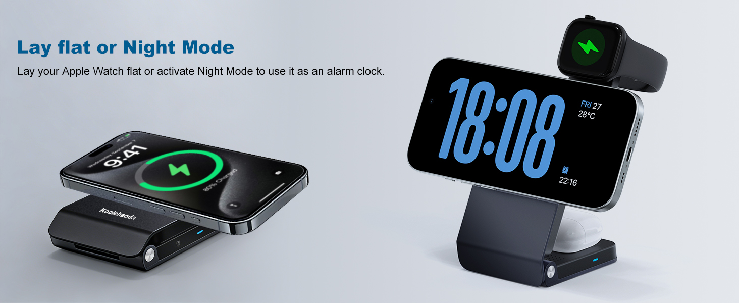 MagSafe Charger 25W Magnetic Wireless Charger Dock iPhone Pixel 10, AirPods