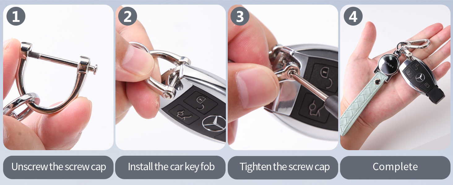 Anti Lost Keychain works with Find My