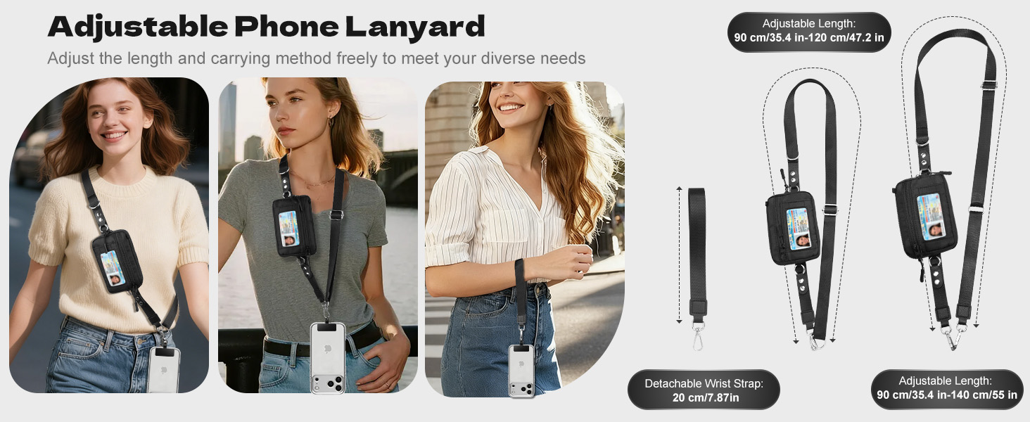 phone lanyard crossbody