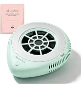 MelodySusie Compact Cordless Nail Dust Collector, PProR 6000RPM Mini Nail Vacuum Fan with 3 Sucti...