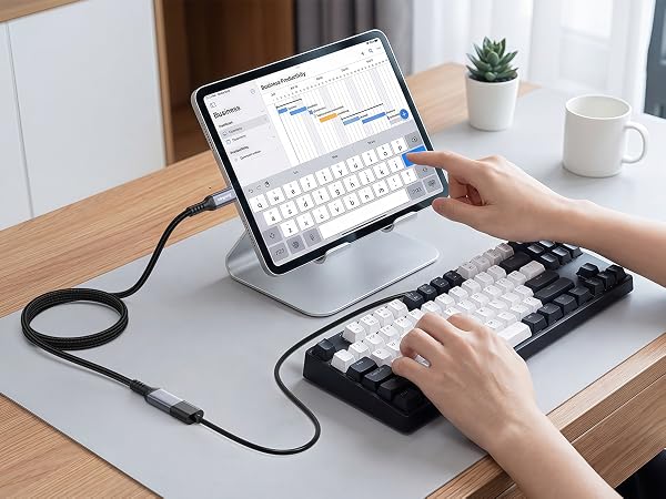 usb female to usb c cable