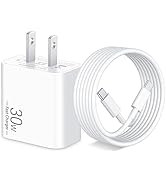 WIDAQUO Pixel 9/8/7/6 Pro Charger, 30W Fast USB C Charger Block for Google Pixel 9/9 Pro XL/9 Pro...