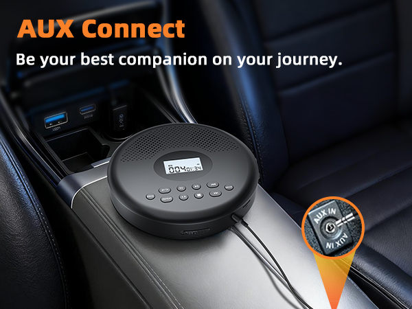 portable cd player for car
