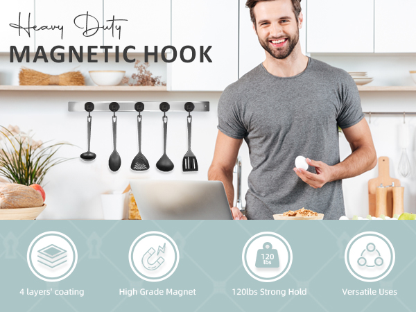 Neosmuk black swing magnetic hooks