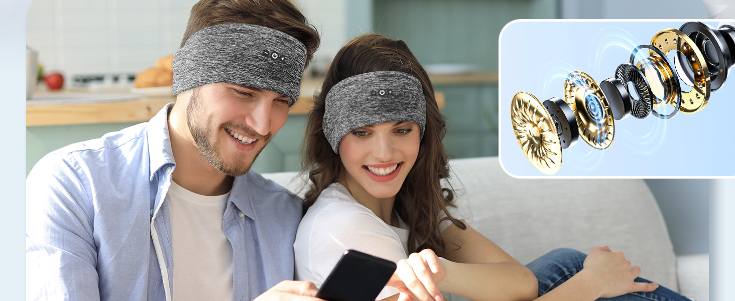 Sleep headphones HF012 Deepdark