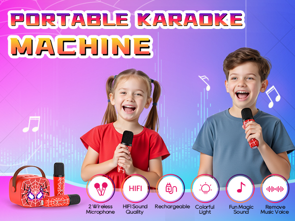 PORTABLE KARAOKE MACHINE