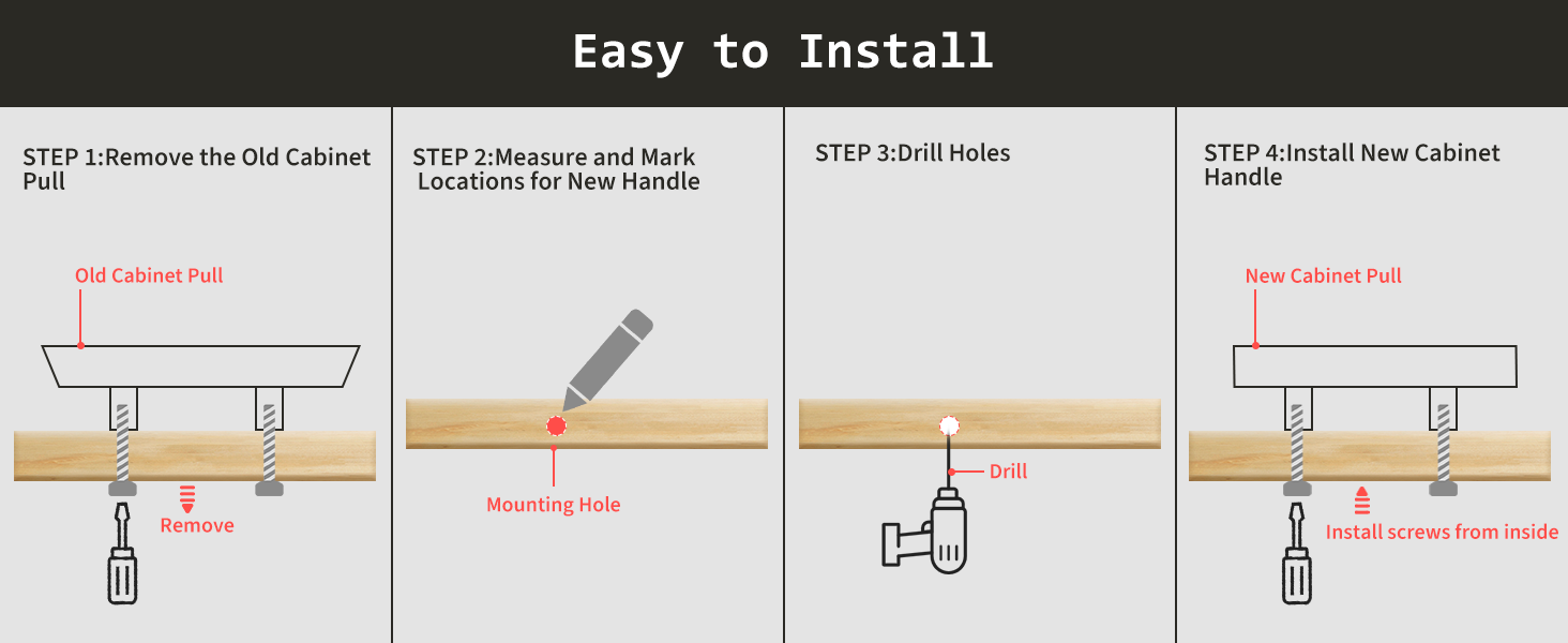 cabinet handles homdiy