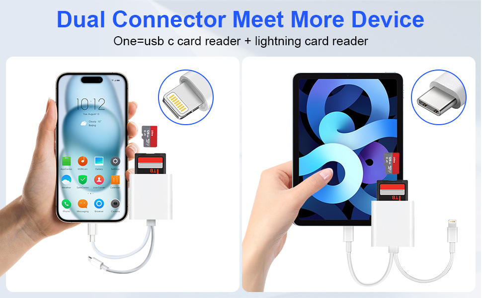 usb c &amp;amp; lightning dual interface