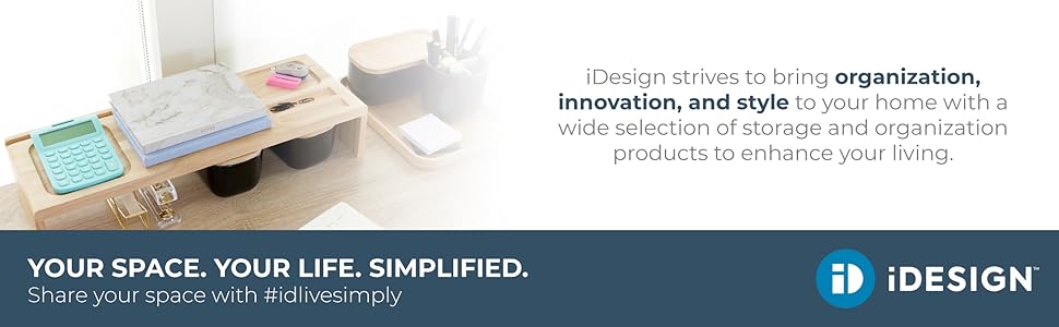idesign storage solutions home kitchen bathroom desk office laundry organization