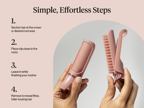 Kitsch Hair Volume Clips - Lightweight Root Lifting Volume Hair Clips