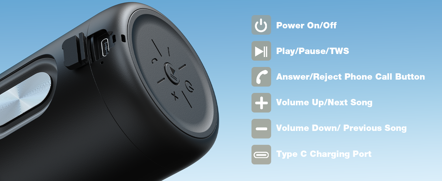 Bluetooth wireless speaker