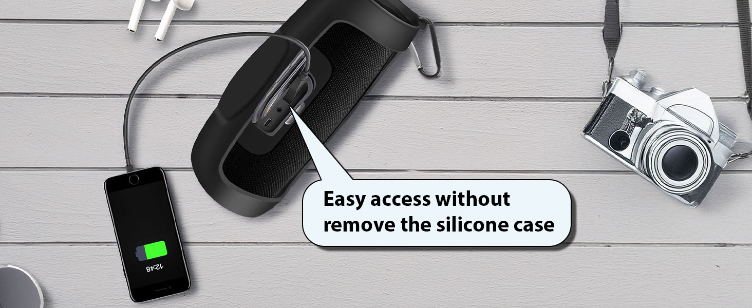portable speaker case