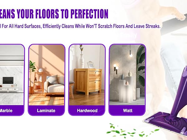 CLEANS YOUR FLOORS TO PERFECTION