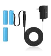 Lenink AC Power Supply Adapter for 3 AA Battery, AA Battery Replacement Adapter Black