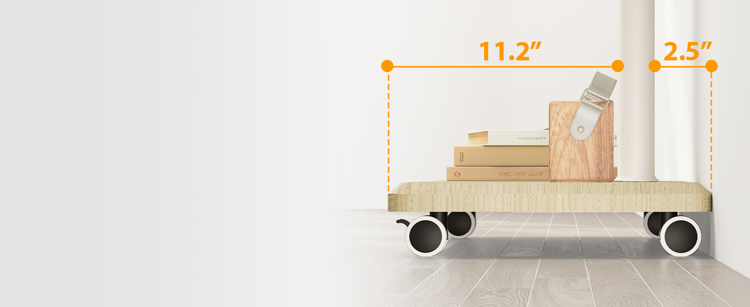 Rolling TV Stand
