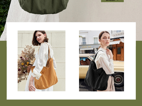 canvas tote purse