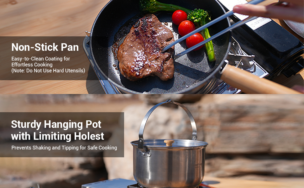 Campfire Cooking Pots