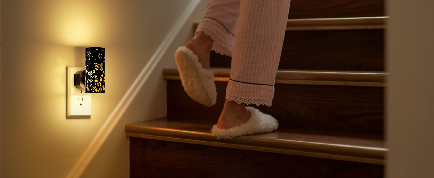 led night light night lights night lights plug into wall plug in night light bathroom hallway