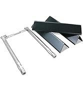 Uniflasy 7635 Flavorizer Bars and 69785 Grill Burner Tubes for Weber Spirit I &amp; II 200 with Front...