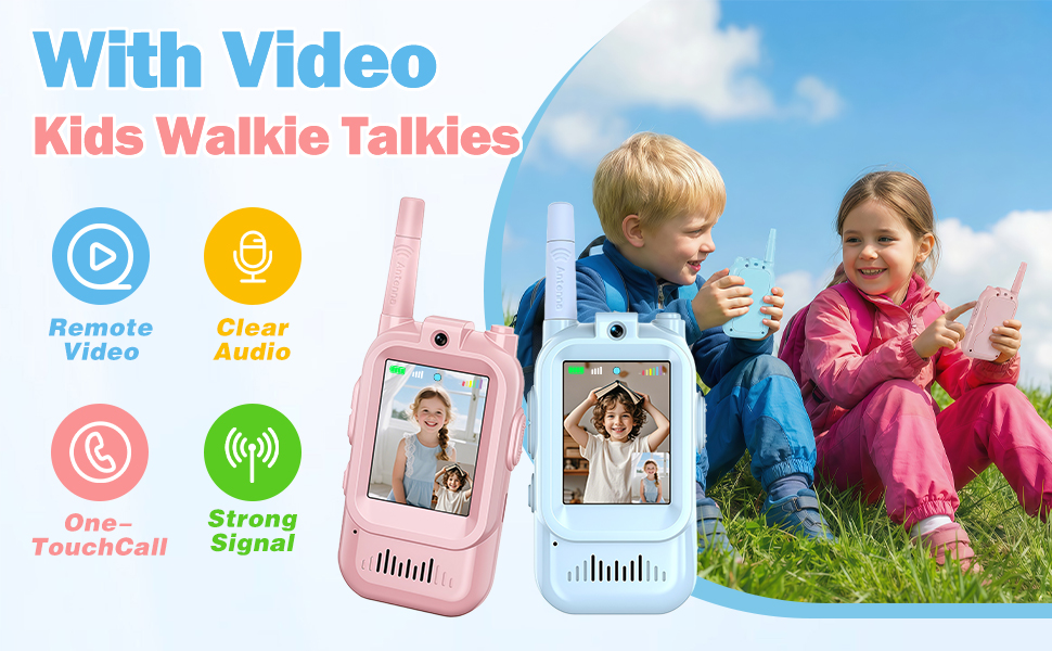 Video Walkie Talkies for Kids