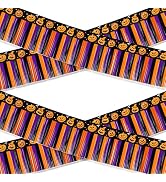 OHOME Halloween Party Decorations - 2 Pack Trick or Treat Streamer Backdrop Banner for Home Wall ...