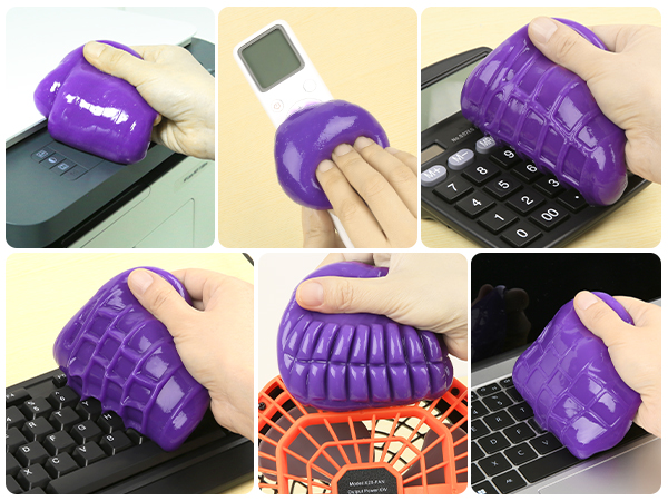 Car Cleaning Gel Yellow