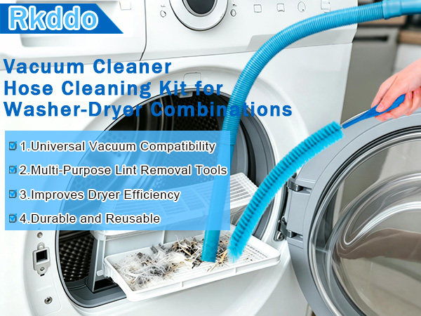 Dryer Vent Cleaner Kit,5 Piece Universal Vent Cleaner