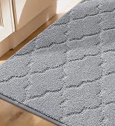COSY HOMEER Soft Kitchen Rugs [2 PCS] for in Front of Sink Super Absorbent Kitchen Floor Mats and...