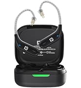 KBEAR BT15 PRO IEM Bluetooth Adapter, Bluetooth 5.4 Module, Waterproof Ear Hook Extra Long Batter...