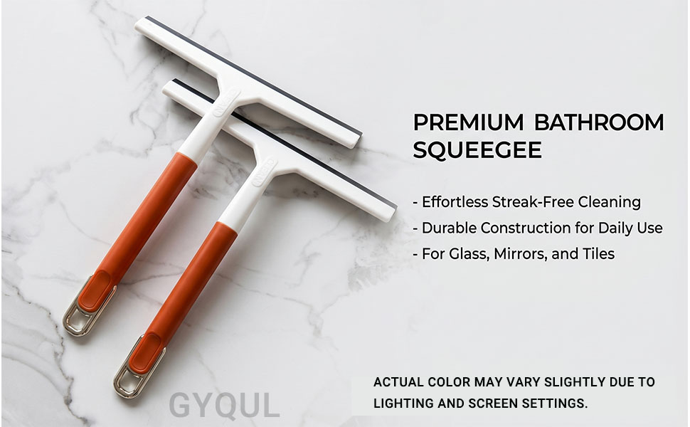 squeegee for shower glass