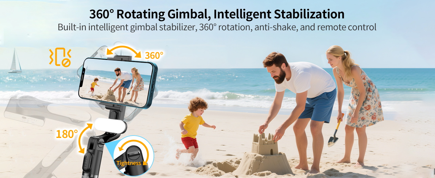 gimbal stabilizer with remote control