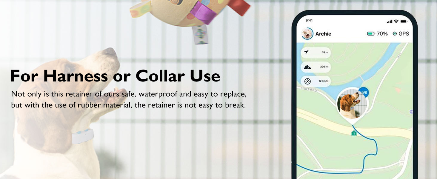  Dogs Rubber Clip