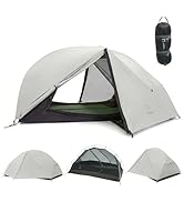 ATEPA Voyage 1-2 Person Backpacking Tent, 4 Season Ultralight Camping Tent, 4000mm Waterproof Dou...