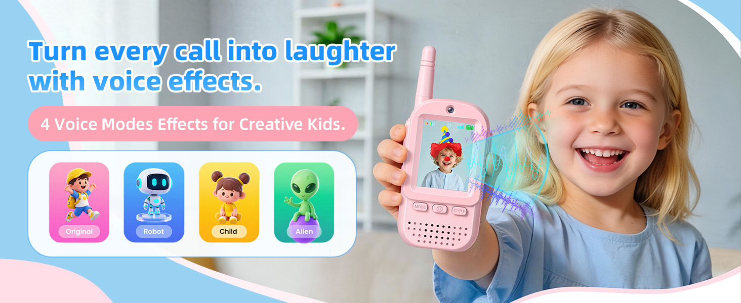 Video Walkie Talkies for Kids