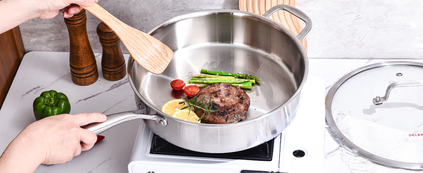 Stainless Steel Saute Pan