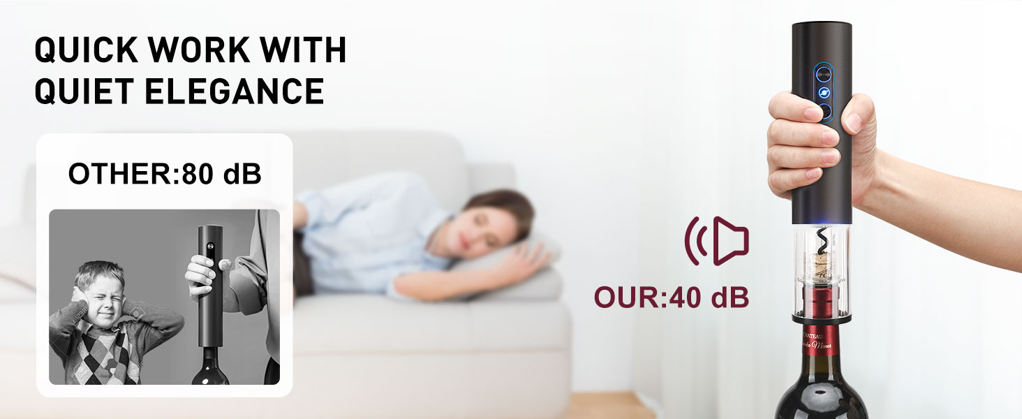 electric wine bottle opener