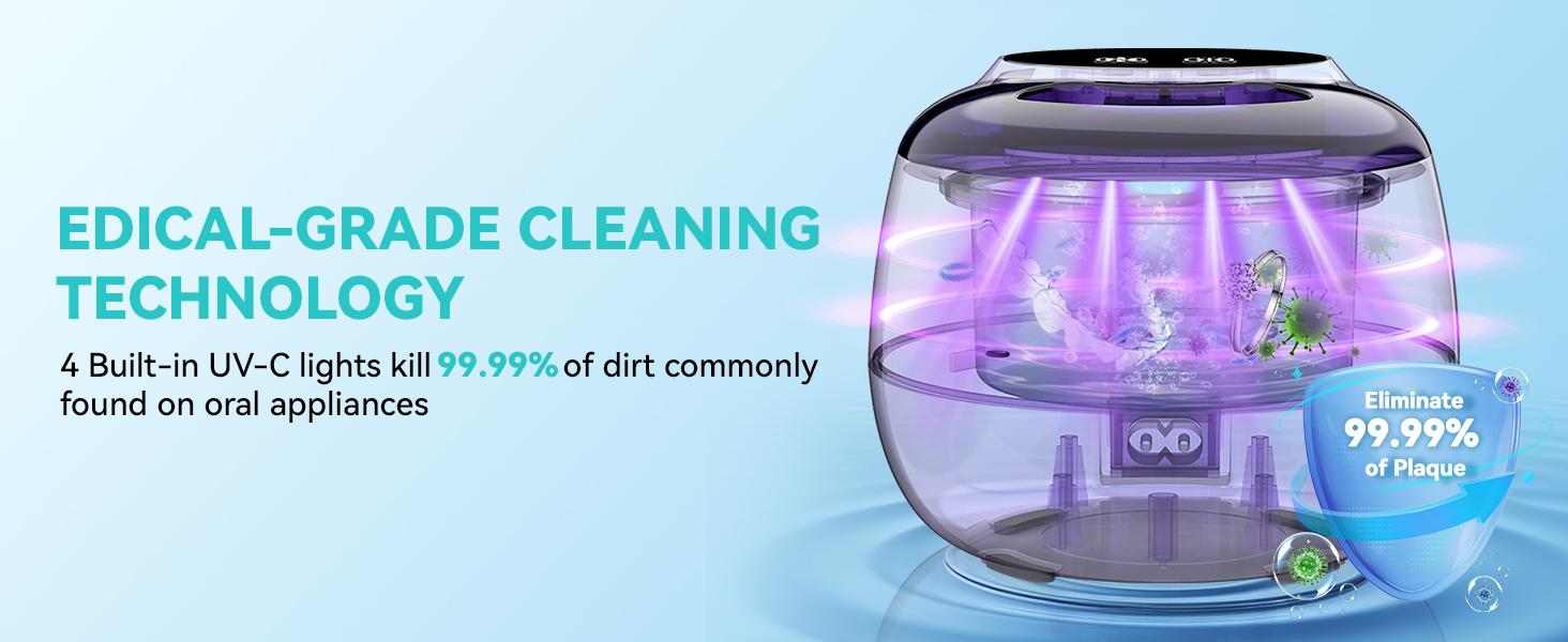 ultrasonic retainer cleaner dental pod ultrasonic cleaner for retainers