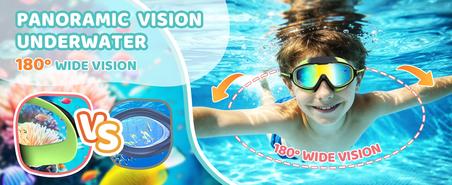 DK02 kids swim goggles